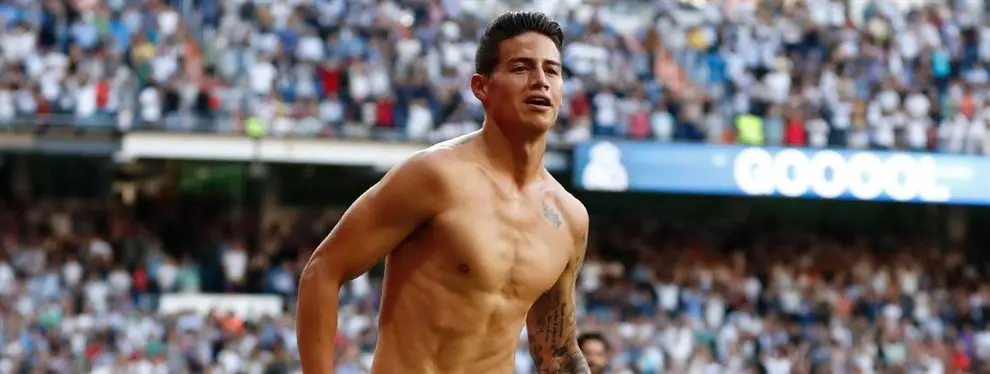 James Rodríguez no se lo cree: el colombiano por el que negocia el Madrid