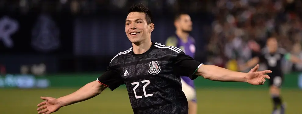 Hirving Lozano se ofrece en La Liga Santander: quiere irse del Napoli