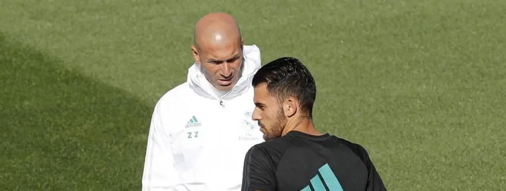 “Ya he decidido, presi” Zidane, rotundo con el tema Ceballos