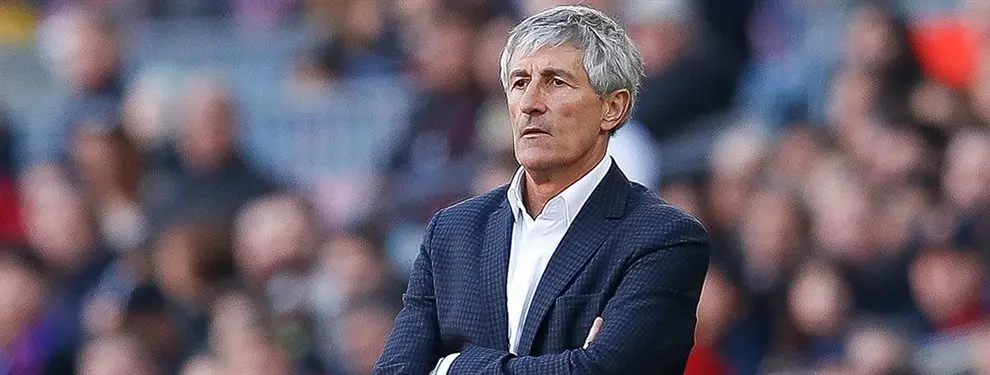 El tapado sorpresa que Quique Setién le ha pedido a Bartomeu