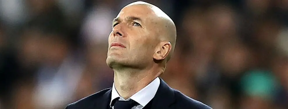 No puede ser. Zidane recibe la noticia y se la lía a Florentino Pérez