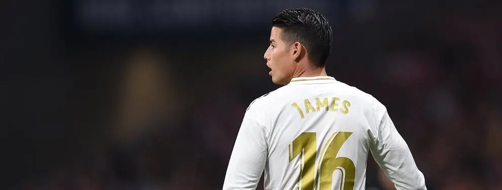 James Rodríguez está en conversaciones con dos equipos de Italia