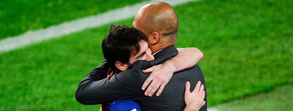 La llamada de Messi a Pep Guardiola que asustó al Barça (y a Bartomeu)