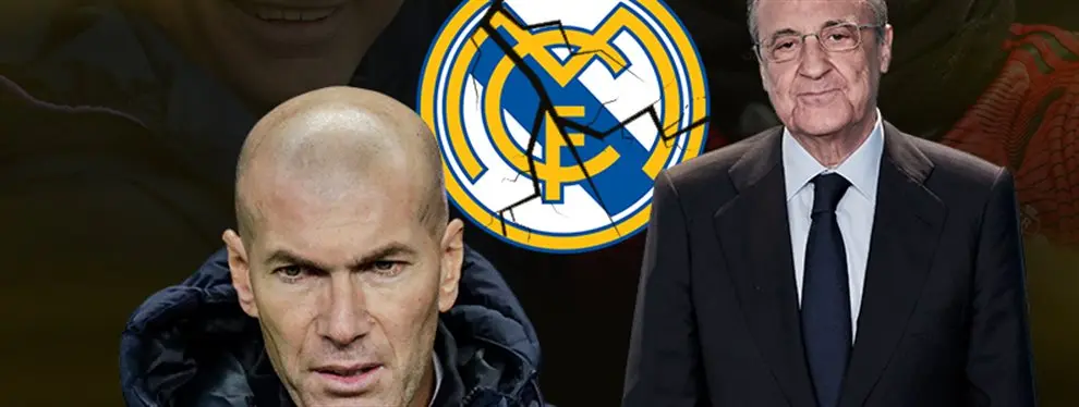 Tensión entre Florentino Pérez y Zidane ¡No le quiso y vale millones!