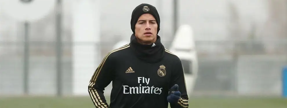 El equipo que retira su oferta por James Rodríguez por culpa de un ex culé