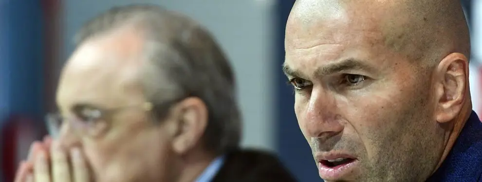 Plan renove. Zidane a Florentino: “Quiero a estos tres fuera en verano”