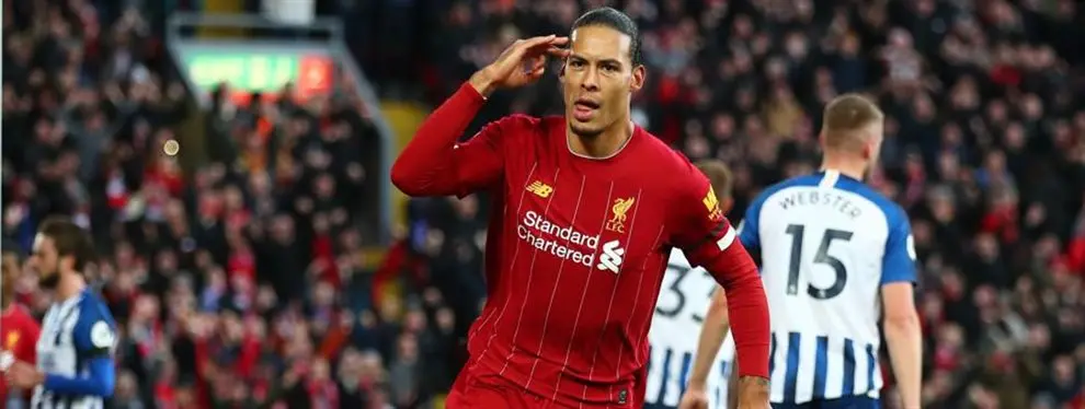 El Barcelona escoge compañero de Piqué y se encuentra con... Van Dyck