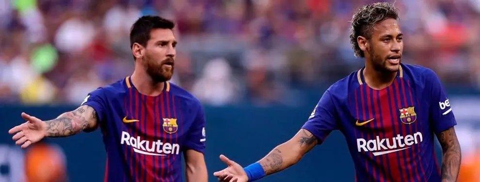 Messi no se esperaba esto. Va de Neymar (y lo aleja del Barça)