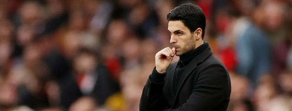 Arteta le hace un favor al Real Madrid: el descarte al que se lleva