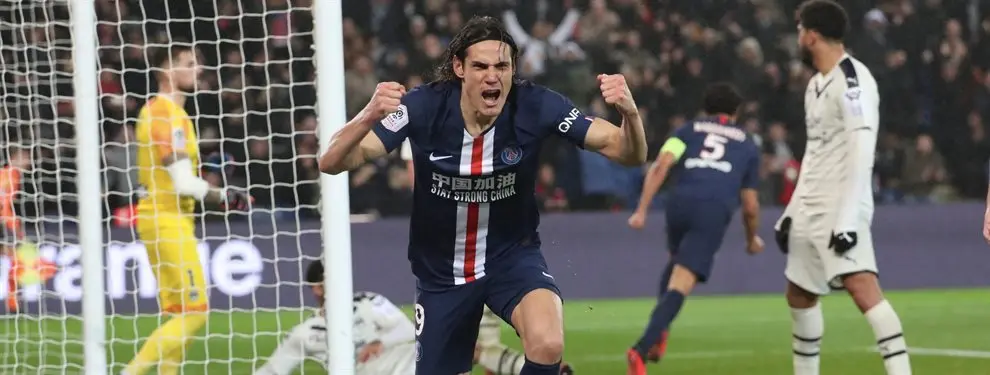 Las tres ofertas que Cavani tiene para salir del PSG (y dos son españolas)