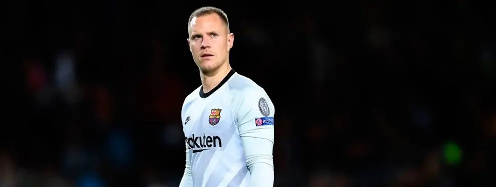 ¡Se ofrece para ser el relevo de Ter Stegen! Y es un galáctico