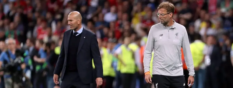 Klopp y Zidane se pelean para levarse a una estrella de La Liga Santander