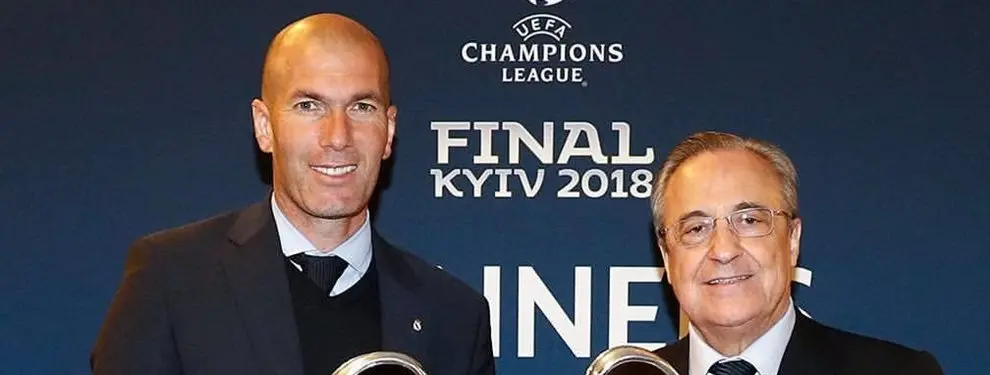 Zidane pide su cabeza y Florentino Pérez no se puede deshacer de él