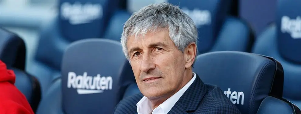 Quique Setién lo quiere: la salida cantada que frena en el Barça