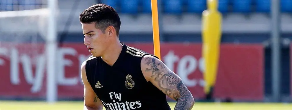 James Rodríguez está cerca. Un grande de la Premier negocia con Mendes