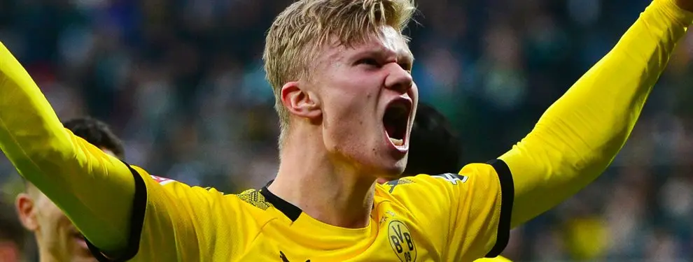 Zidane acepta estas dos salidas para traer a Haland al Real Madrid