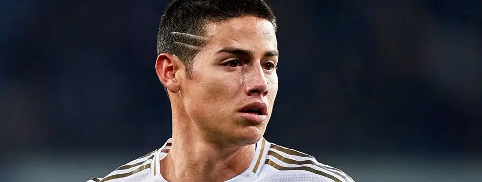 James Rodríguez genera una guerra interna entre Florentino Pérez y Zidane
