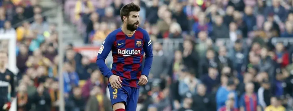 Piqué lo tiene vetado: el central al que no quiere en el Barça