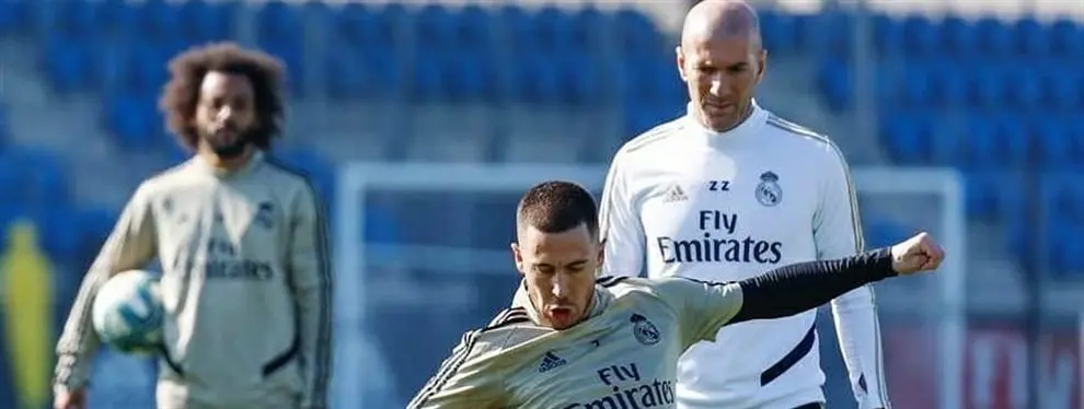 Zidane está exultante: Hazard ya tiene fecha de vuelta ¡Apunta a titular!