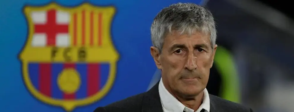 Quique Setién paraliza su salida: sorpresa en el Barça