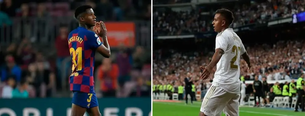 ‘Tiene más potencial que Ansu Fati y Rodrygo’: Barça y Madrid lo quieren