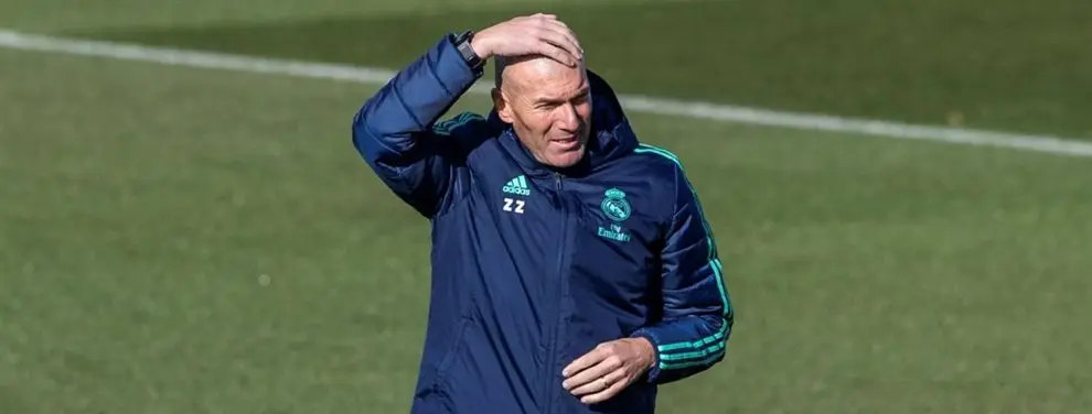 Se lo ofrecen a Zidane: el medio centro que llama al Real Madrid