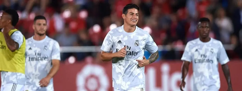 James Rodríguez habla con él para su futuro (y está en un equipo Champions)