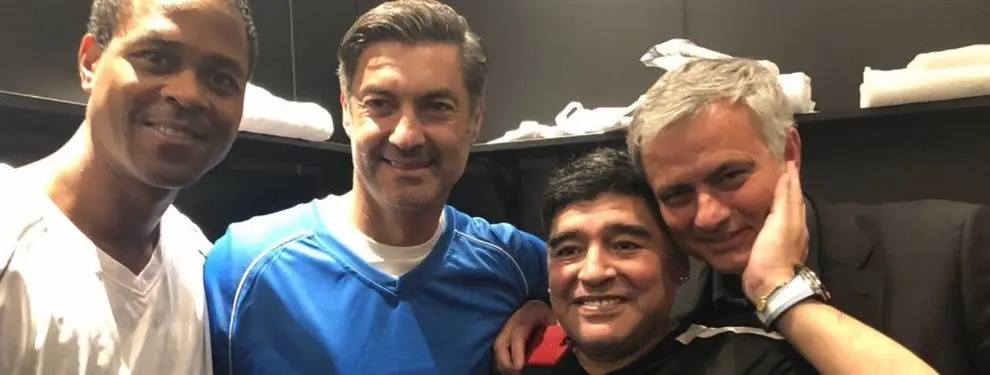 Maradona y José Mourinho se unen y hacen temblar los cimientos del fútbol