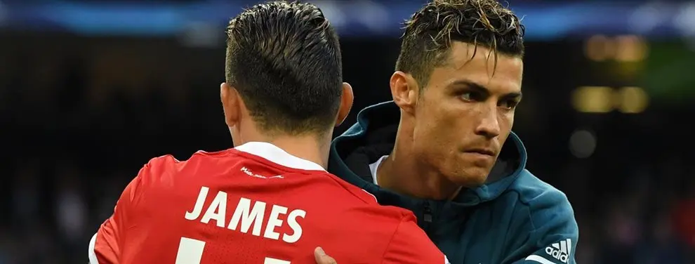 Cristiano Ronaldo ya sabe dónde jugará James Rodríguez ¡Todo listo!