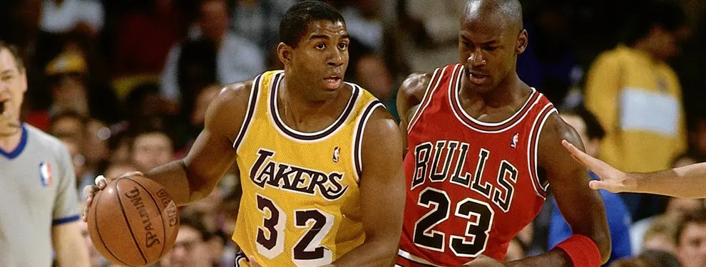 ¡Silencio! Michael Jordan y Magic Johnson hablan claro ¡Esta es la clave!