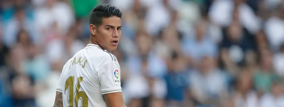 Llama a James Rodríguez y quiere que se vaya con él (no es CR7)