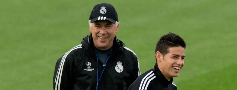 James Rodríguez se olvida de Ancelotti por culpa de una oferta 'top'