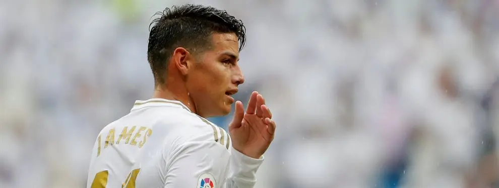 James Rodríguez tiene un problema. Es grave y molesta a Florentino Pérez