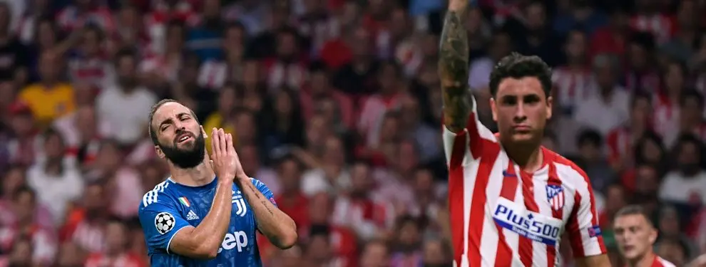 Higuaín se pone a tiro