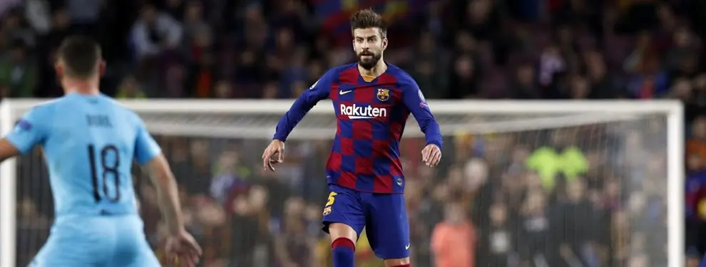 Piqué no se lo cree: el central en el que se ha fijado el Barça