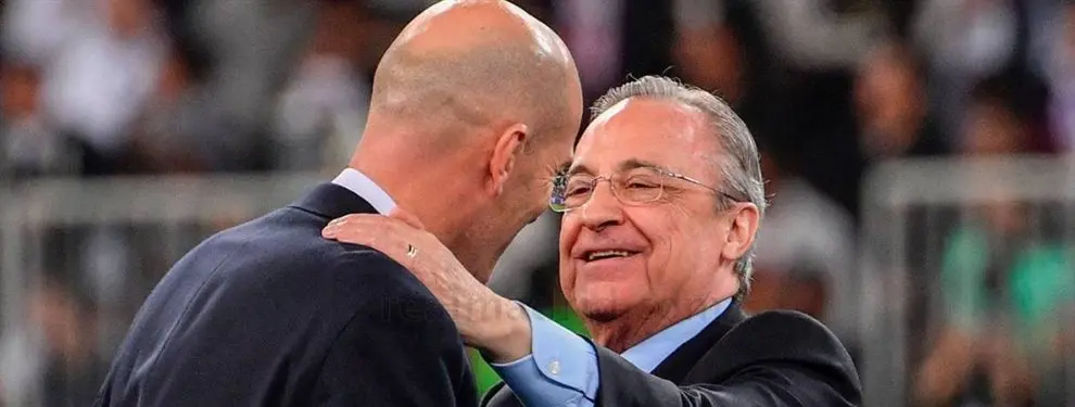 Zidane se pone serio: el jugador que obligará a fichar a Florentino Pérez