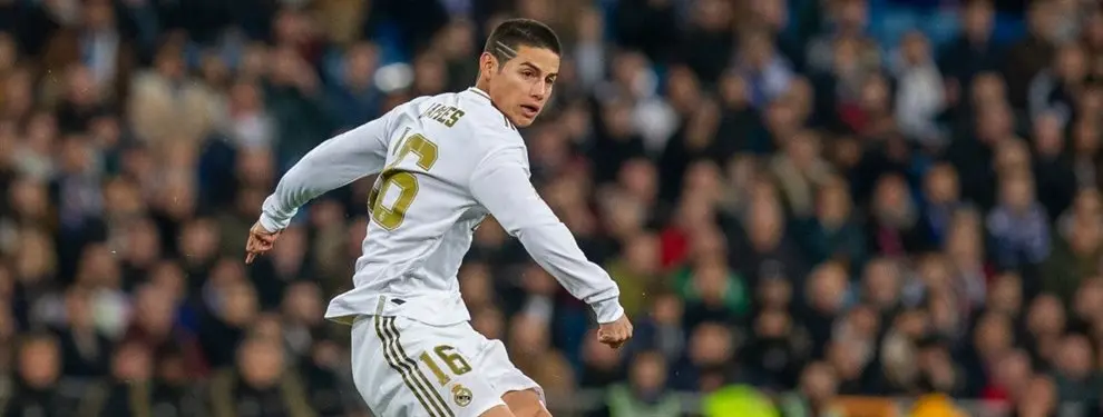 James Rodríguez entra en la operación. Y lo valoran en menos de 30 millones