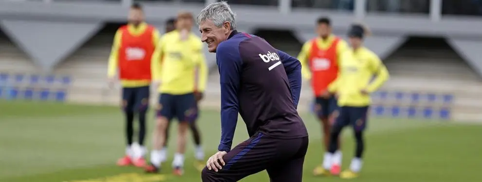 Setién no lo quiere: la incorporación que ha prohibido al Barça