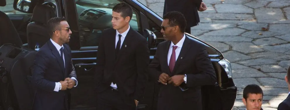 James Rodríguez tiene una llamada de Jorge Mendes y no es para salir