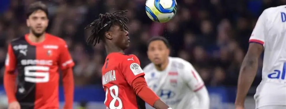 Eduardo Camavinga hace las maletas. Exige al Rennes un traspaso ya