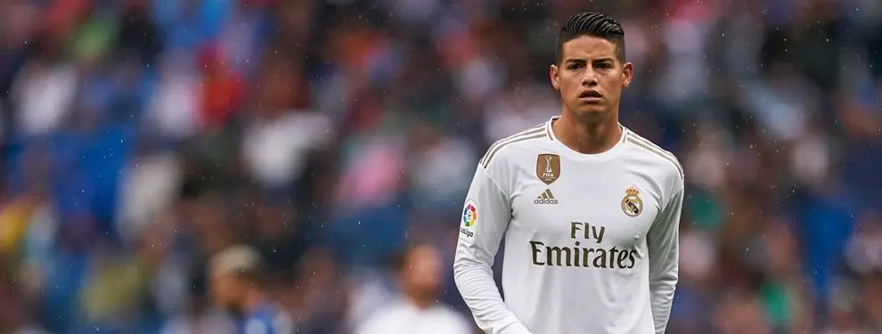 Llama a James Rodríguez para que se vaya con él y el colombiano dice 