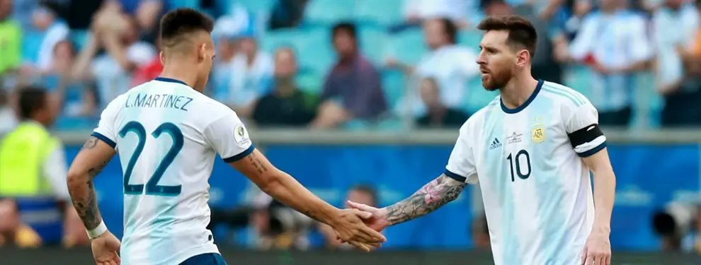Lautaro estaba a punto de firmar cuando Messi lo ha para todo: 