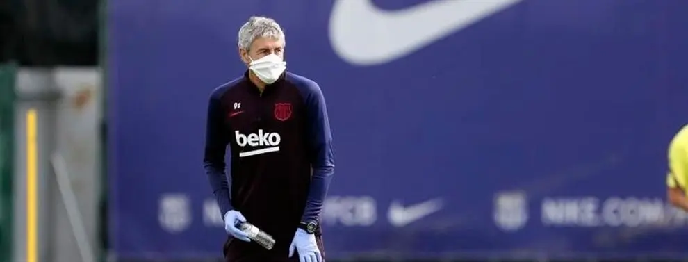 Quique Setién no se cansa: el fichaje que sigue pidiendo al Barça