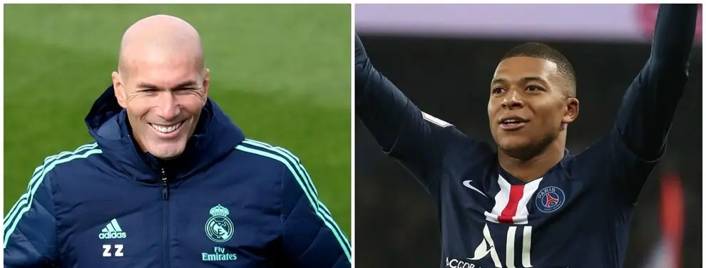 Zidane no se lo cree: el equipo que tienta a Kylian Mbappé para 2021