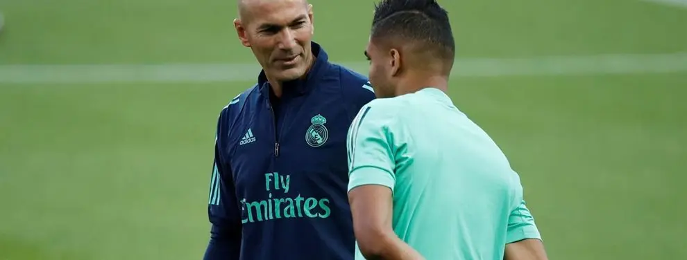 Zidane lo acepta: Florentino Pérez le trae un suplente para Casemiro