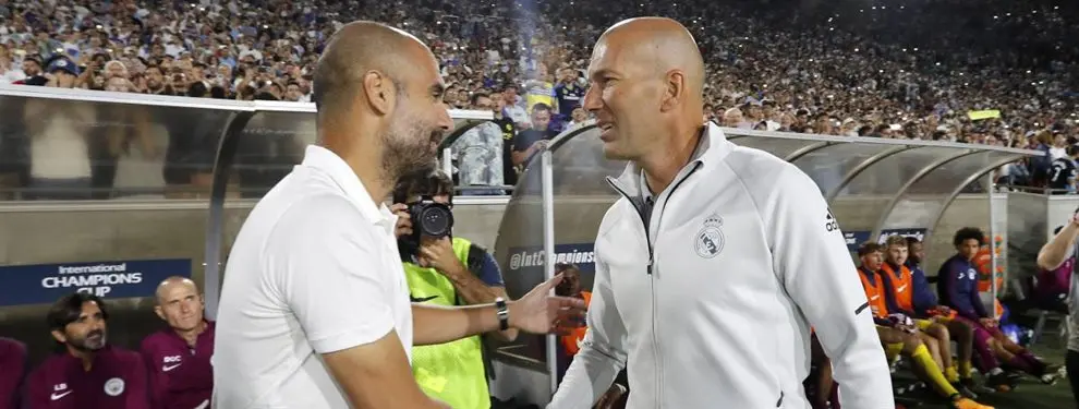 Pep Guardiola mete en un lío a Zidane: el fichaje que se lleva al City