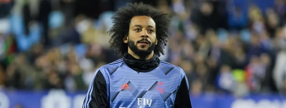 Es el favorito para echar a Marcelo: la estrella que se acerca al Madrid