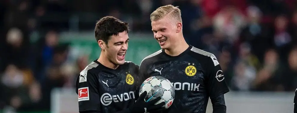 Florentino Pérez llama a Dortmund y no es por Haaland y Hakimi