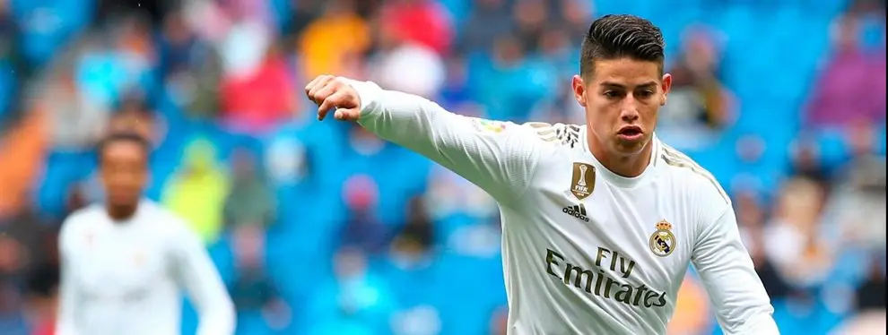 James Rodríguez suelta la bomba: el equipo por el que quiere fichar