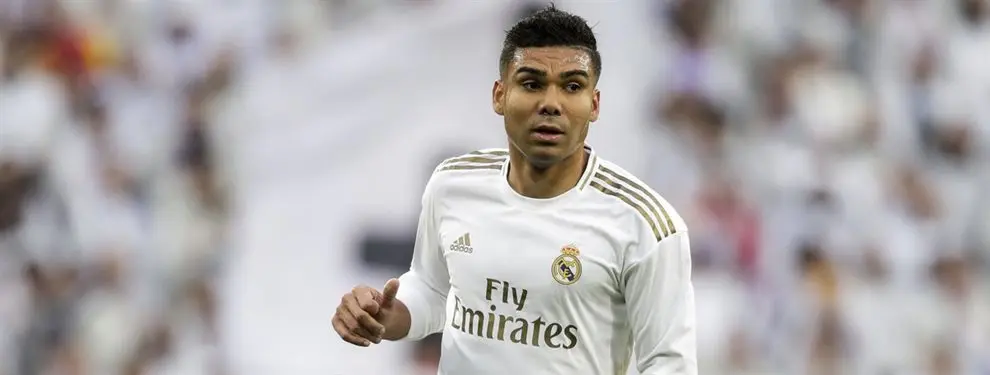 Increíble relevo para Casemiro: el crack en mente de Zidane